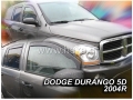 Front and rear wind deflector set Dodge Durango (2004-)