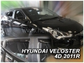 К-т пер. и зад. ветровиков Hyundai Veloster (2011-)
