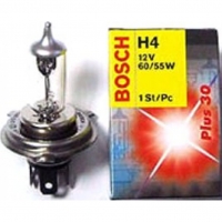 H4 Bosch 60/55W,+30%, 12V