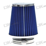 Sport air filter - BLUE, max. d74mm ― AUTOERA.LV