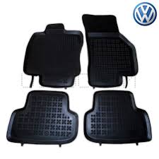 Rubber floor mat set Audi A3 (2012-) /VW Golf VII (2012-) / Seat Leon (2012-) with edges   ― AUTOERA.LV