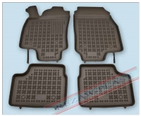 Rubber floor mat  set Opel Astra G (1998-2009)/ Astra H (2004-2009), with edges