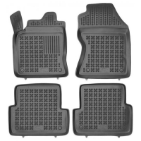 Rubber floor mat  set Ford Focus (1998-2005) with edges