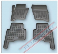 Rubber floor mats set  Land-Rover Discovery (2004-2009)