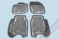 Rubber floor mats set Honda Civic  (2014-2021), with edges