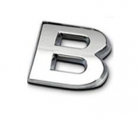 Sticker 3D - letter B