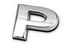 Sticker 3D - letter P ― AUTOERA.LV
