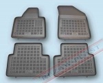 Rubber floor mat set Citroen C5 (2008-), with edges ― AUTOERA.LV