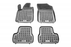 Rubber floor mat set  Citroen DS3 (2009-2017) with edges ― AUTOERA.LV