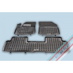 Rubber floor mats set for Peugeot 5008 (2016-2022), deep edges  ― AUTOERA.LV