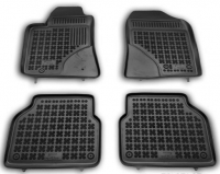 Rubber floor mat  Toyota Avensis (2003-2009) with edges
