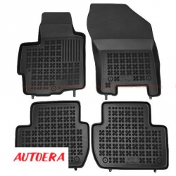 Rubber floor mat set Citroen/Mitsubishi/Peugeot with edges ― AUTOERA.LV