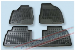 Rubber floor mat  set  Lexus RX330/RX350/RX400h (2000-2009) with edges ― AUTOERA.LV