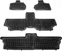 Rubber floor mat set Chrysler Voyager/Town & Country (1996-2008), with edges