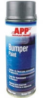 Bamperu krāsa (tumši pelēka) APP Bumper paint, 400ml.