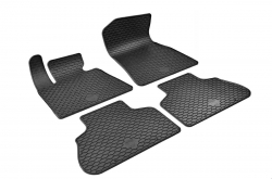 Rubber floor mat set for BMW X6 G06 (2019-2026) ― AUTOERA.LV