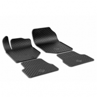 Rubber floor mats set for Citroen DS3 (2019-2025)