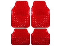 Universal floor mat set - Tuning, red
