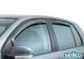 Front and rear wind deflector set Mazda Premacy (1999-2005)