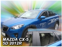 Front and rear wind deflector set Mazda CX-5 (2011-2018)