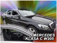 Front wind deflector set Mercedes-Benz C-class W205 (2014-)