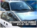 Front wind deflector set  Mitsubishi Space Runner (1991-1999)