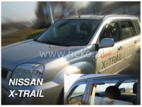Priekš. un aizm.vējsargu kompl. Nissan X-Trail (2001-2007)