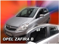 Front and rear wind deflector set Opel Zafira B (2005-2011)