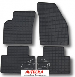 Rubber floor mats set Volvo S40/V50 (2004-2012); C30 (2007-2012) ― AUTOERA.LV