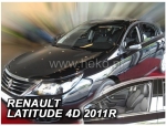 Front wind deflector set Renault Latitude (2011-)