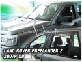 Front and rear wind deflector set Rover Freelander (2007-)