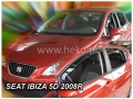 Front and rear wind deflector set Seat Ibiza (2008-)