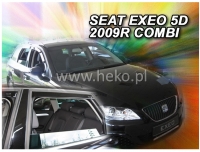 Front and rear wind deflector set Seat Exeo (2009-2012)