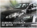 Front wind deflector set Subaru Outback (2009-2015)