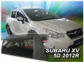 Front and rear wind deflector set Subaru XV (2012-2018)
