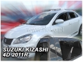 Front and rear wind deflector set Suzuki Kizashi (2010-2012)
