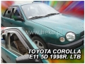 Front wind deflector set Toyota Corolla (1995-2001)