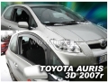 Front wind deflector set Toyota Auris (2007-2012) 