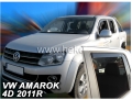Front and rear wind deflector set VW Amarok (2011-2018)