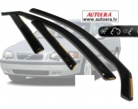 Front and rear wind deflector set Volvo V70 (1999-2007) / XC70 (2000-2007)