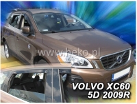 Front and rear wind deflector set Volvo XC60 (2008-2015)