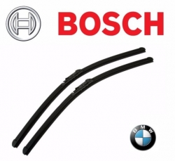 Бескаркасный к-т дворников от BOSCH  для BMW 5-серии E60/E61, 6-серии E63/E64, 60+58см ― AUTOERA.LV