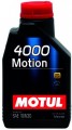 Синтетическое мотороное масло - MOTUL 4000 MOTION 10W-30, 1Л
