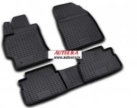 Rubber floor mats set Toyota Auris (2006-2012)/Corolla (2006-2013)