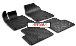 Rubber floor mats set for Honda Civic e:HEV (2022-2027) ― AUTOERA.LV