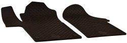 Front rubber floor mats for  Mercedes-Benz V-class/Vito (2014-2022)  ― AUTOERA.LV