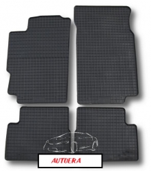Rubber floor mats set Peugeot 406 (1995-2004) ― AUTOERA.LV