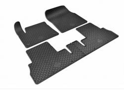 Rubber floor mats set Toyota ProAce City (2021-2027) ― AUTOERA.LV