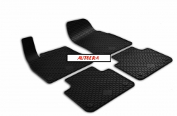 Rubber floor mats set Porsche Cayenne (2017-2024)  ― AUTOERA.LV