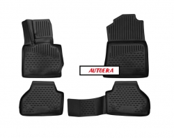 Комплект резиновых ковриков для BMW X4 F26 (2014-2018) ― AUTOERA.LV